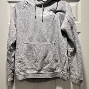 Nike gray women’s hoodie
